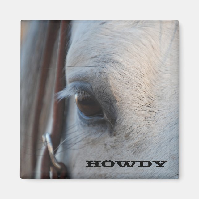 Howdy Horse Magnet (Framsidan)