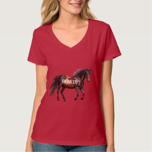 Howdy Horse T Shirt