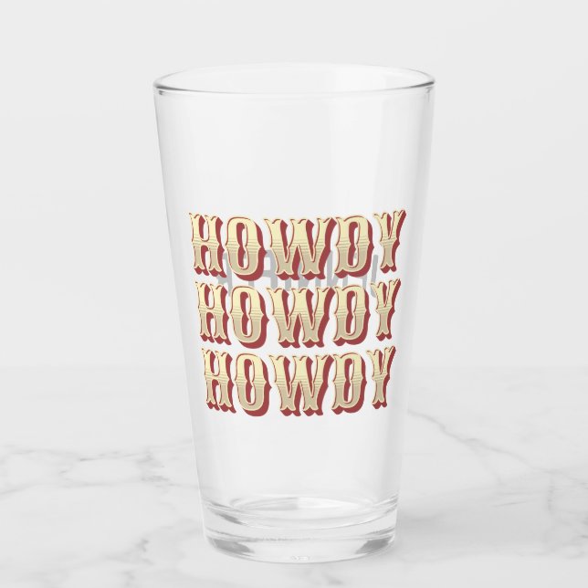 Howdy Howdy Howdy Glaskopp (Framsida)