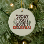 Howdy Howdy Howdy julfamiljen Julafton Party Gift Julgransprydnad Keramik<br><div class="desc">Howdy Howdy Howdy julfamiljen Julafton Party Gift Helgdag</div>
