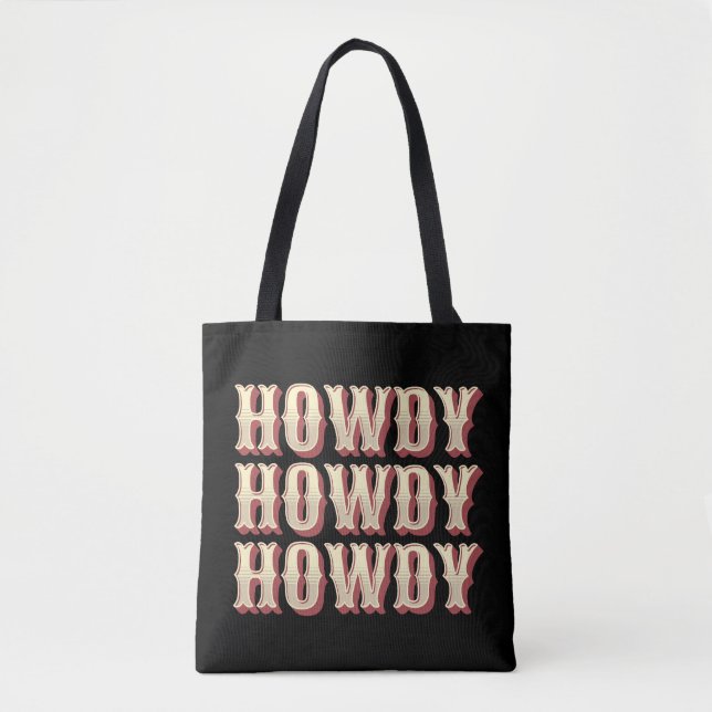 Howdy Howdy Howdy Tygkasse (Framsida)