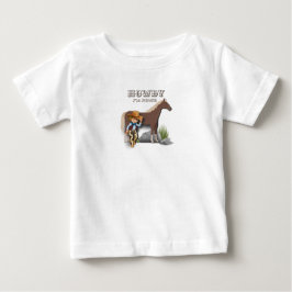 Howdy howies första födelsedag för djur, baby t shirt