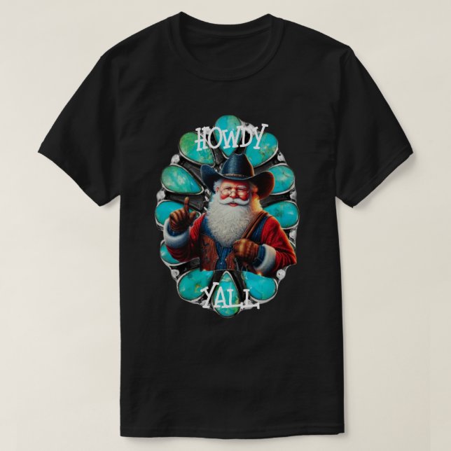 Howdy jul t shirt (Design framsida)