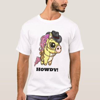 Howdy Partner Pony T Shirt