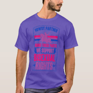 Howdy Partner Round de här delarna som vi stöder f T Shirt