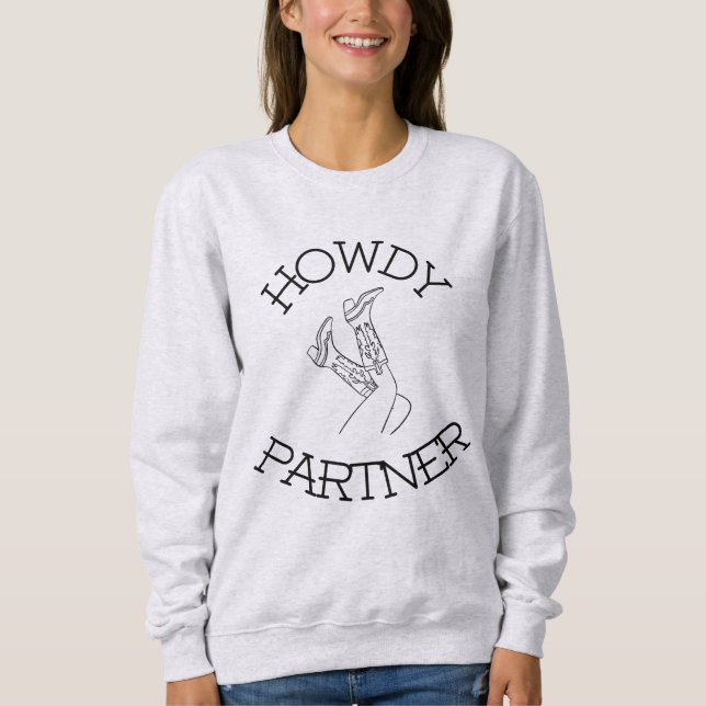 Howdy Partner T Shirt (Framsida)