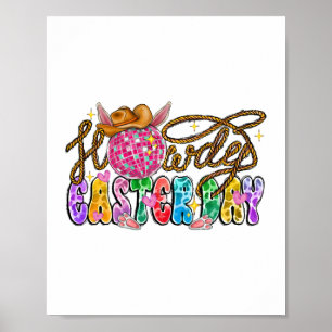 Howdy Påsk Day Poster
