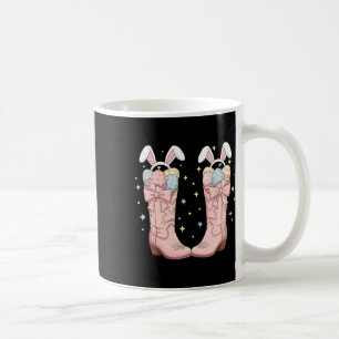 Howdy Påsk Western Påskhare CowboyBoots Eas Kaffemugg