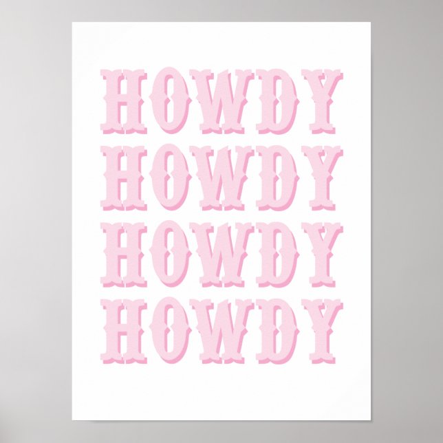 Howdy Poster (Framsidan)