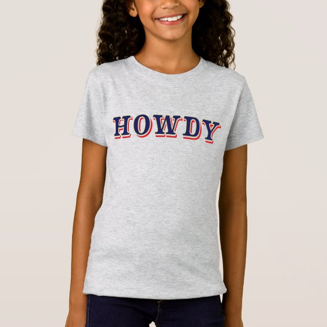 Howdy T-Shirt (Framsida)
