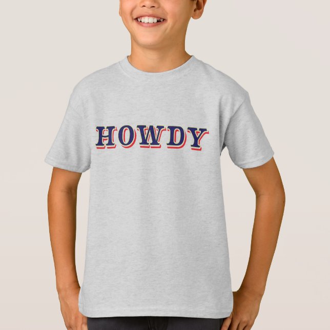 Howdy T-Shirt (Framsida)
