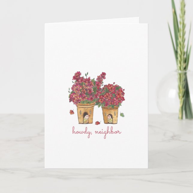 Howdy, Valentindagen Kort (Framsida)