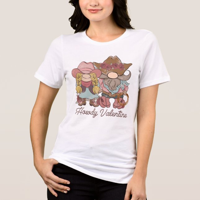 Howdy Valentine T-Shirt (Framsida)