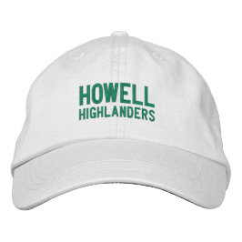 Howell High School Embroized Baseball Hat Broderad Keps