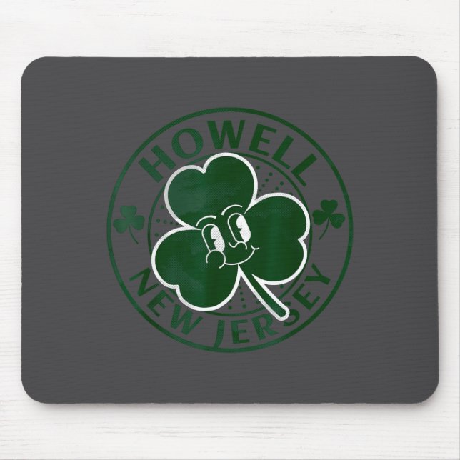 Howell New Jersey Irish Shamrock Nj Retro Souvenir Musmatta (Framsidan)