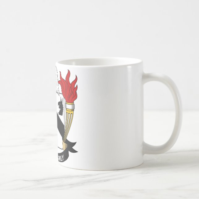Howes familjvapensköld kaffemugg (Höger)