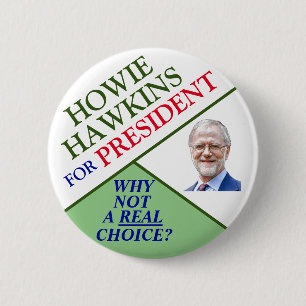 Howie Hawkins för president 2020 Knapp
