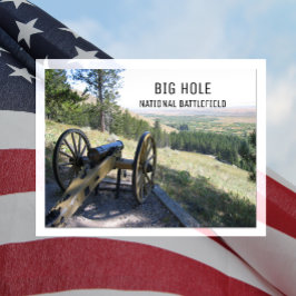 Howitzer Cannon, Big Hål River, BIg Hål NB, MT Vykort