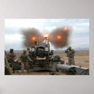 Howitzer M198 Poster
