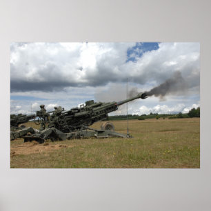 Howitzer M777 Poster