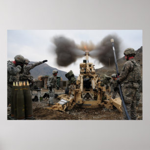 Howitzer M777 Poster