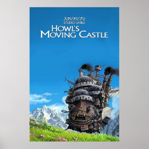 Howl39;s Flytta Castle Poster