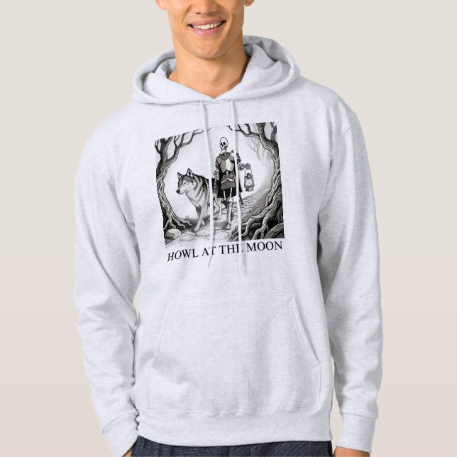 Howl at the Moon Hoodie (Framsida)
