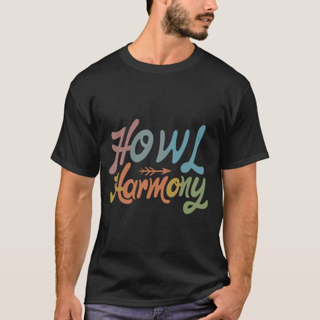 Howl Harmony T Shirt (Framsida)