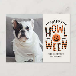 Howl-O-Ween Pet Halloween-vykort Helg Vykort