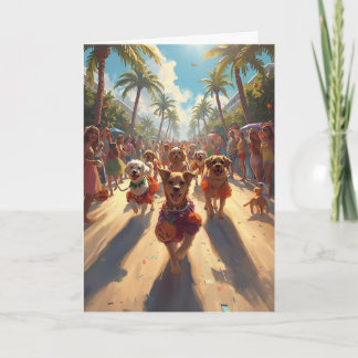 Howl-O-Ween vid kusten - Kustnära Parad Kort