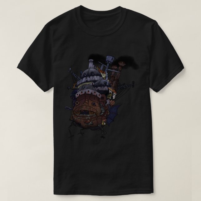 Howl_s flytta castle castle (2) t shirt (Design framsida)