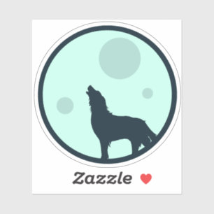 Howl till Måne Klistermärken