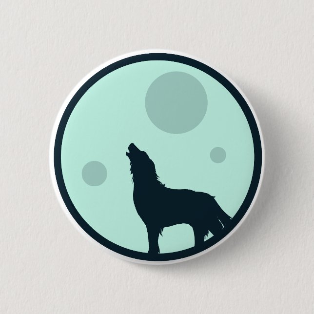 Howl till Måne Knapp (Framsida)