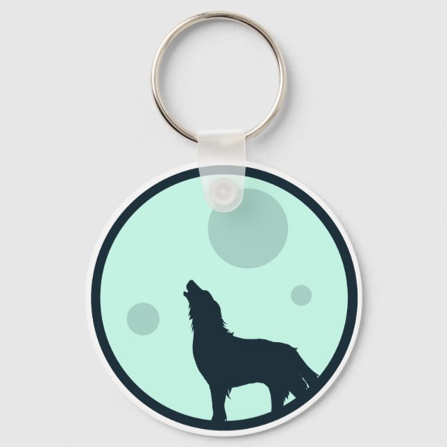 Howl till Måne Nyckelring (Framsida)