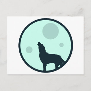 Howl till Måne Vykort