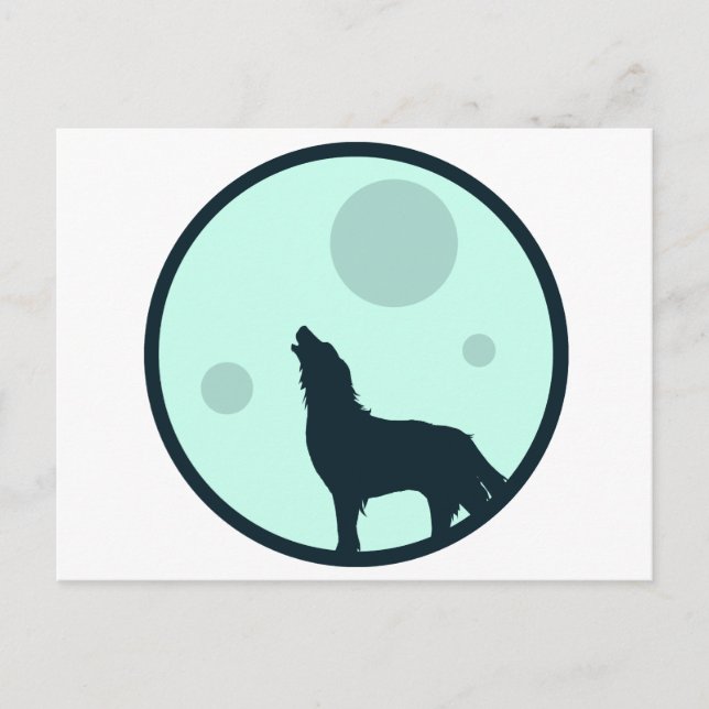 Howl till Måne Vykort (Framsida)
