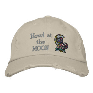 Howl vid MÅNE Broderad Keps