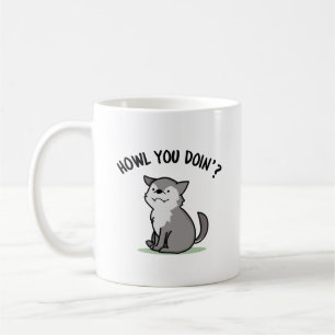 Howl You Doin Funny Baby Varg Pun Kaffemugg