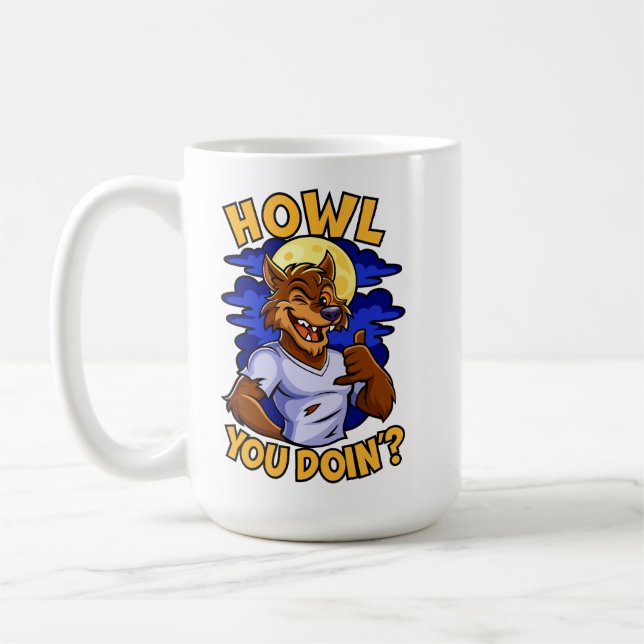 Howl You Doin Kaffemugg (Vänster)