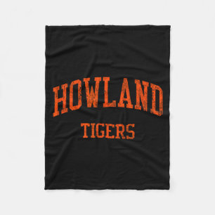 Howland High School Hs Warren Oh Vintage Srts  Fleecefilt