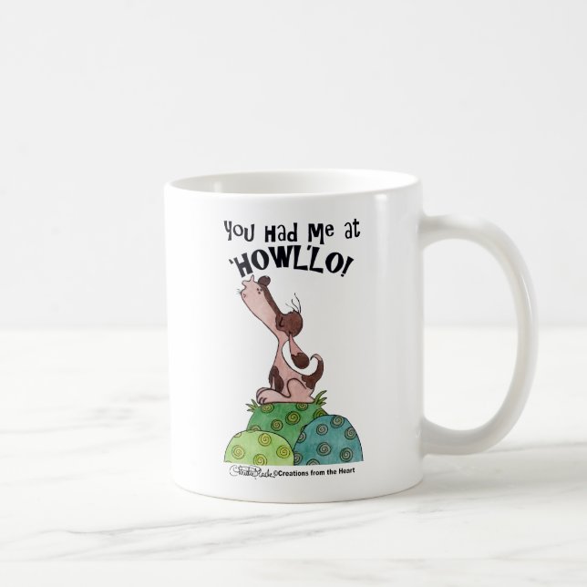 Howler Hund Kaffemugg (Höger)