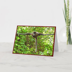 Howler Monkey Foleting Card Tack Kort