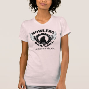 Howlers Camo utslagsplats i rosor Tee Shirt