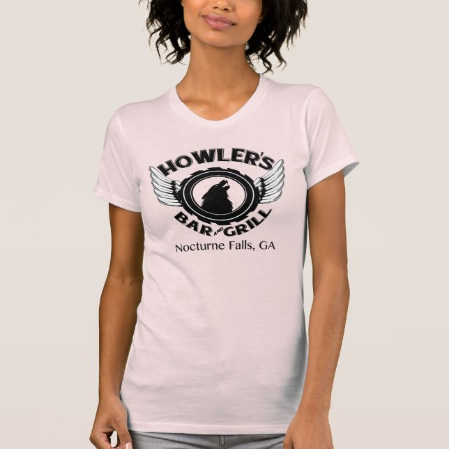 Howlers Camo utslagsplats i rosor Tee Shirt (Framsida)