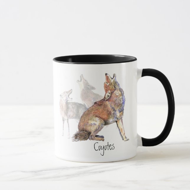 Howling Coyote Coffee Mugg (Höger)