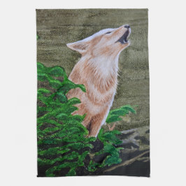 Howling Coyote Kökshandduk