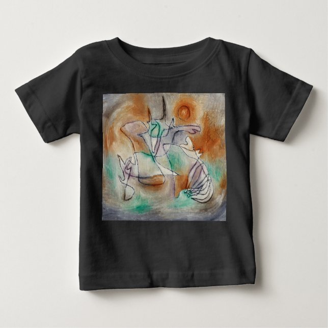 Howling Hund av Paul Klee T Shirt (Framsida)