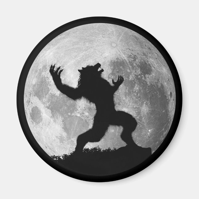 Howling Mad Werevarnet Magnet (Framsidan)