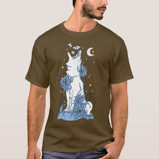 Howling Night White Varg T Shirt
