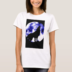 Howling Varg i Måne T-shirt